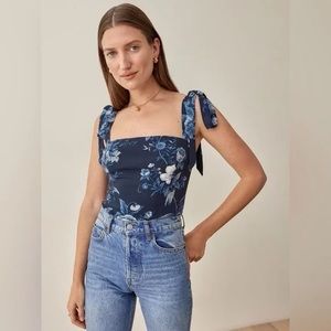 NWOT Reformation Ellora Top (color= Lottie)